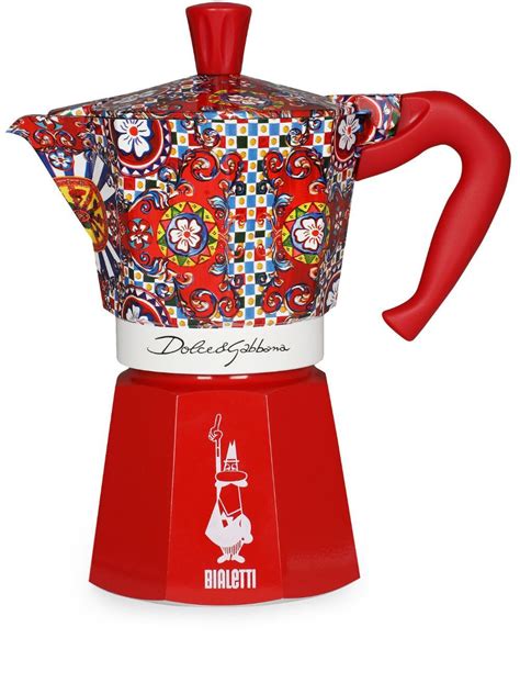 cafetera dolce gabbana|dolce gabbana moka coffee maker.